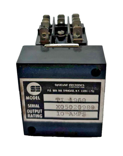 Syracuse Electronics TI-1960 Time Delay Relay — product image 2 of 7