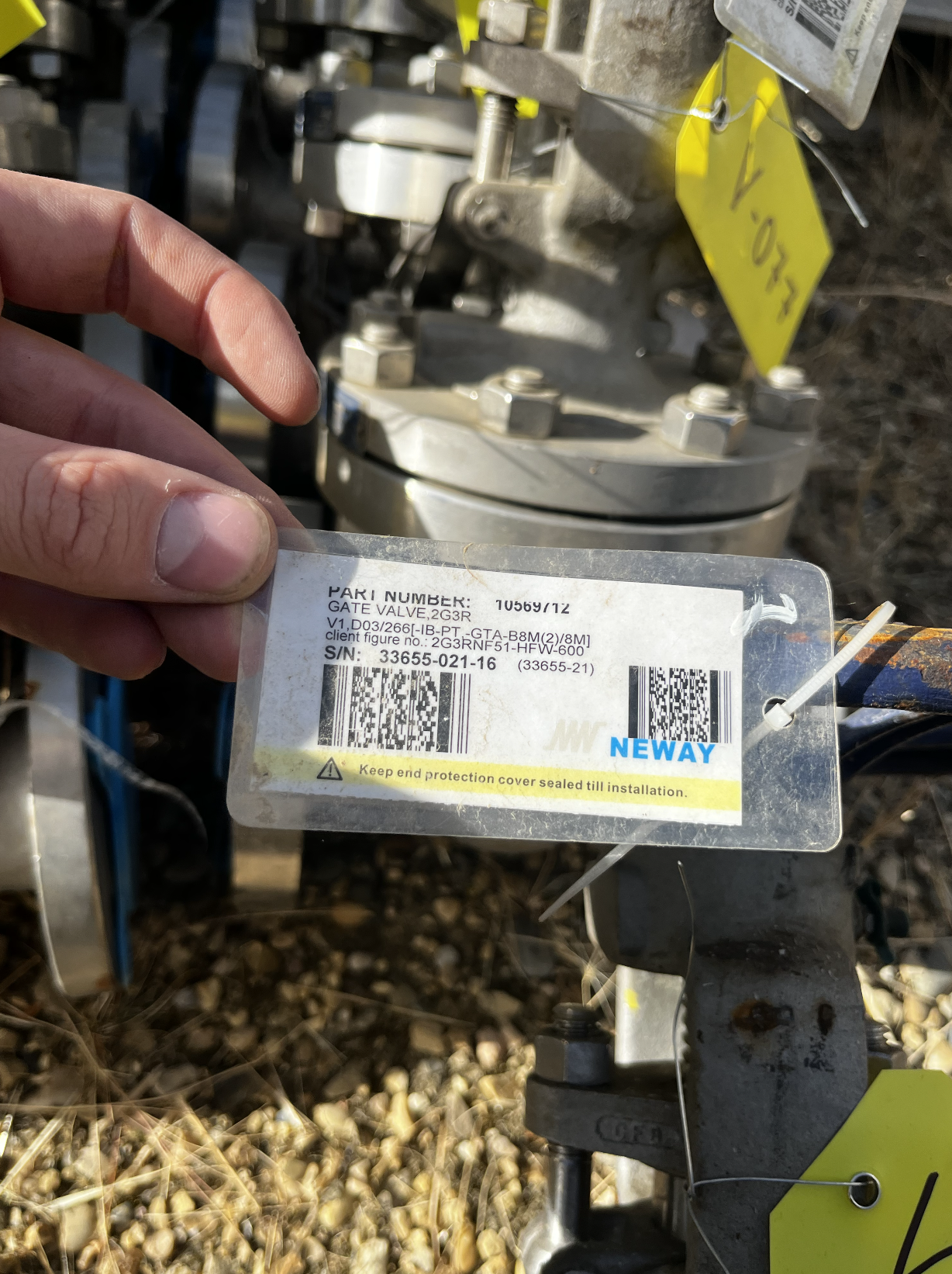 Neway 2 Inch Class 300 Duplex Stainless Steel Gate Valve 2G3RNF51-HFW600 — product image 2 of 4