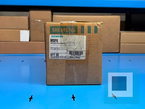 Siemens MSF6 MCCB Mounting Screw Kit (Full Case of 20 Packs, 4 Pieces Each) — primary product image