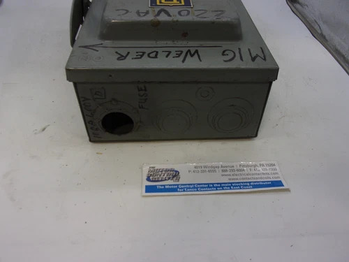 Square D H323N Heavy Duty Safety Switch, 100A, 240V, 3-Pole, Fusible, NEMA 1 — product image 7 of 8