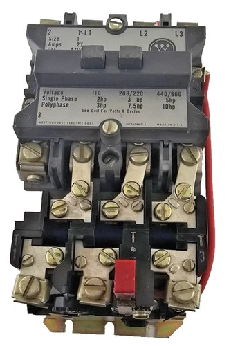 Westinghouse A200M1CB NEMA Size 1 3-Pole Magnetic Motor Starter — product image 2 of 11