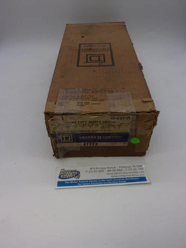 Square D H221A Heavy Duty Safety Switch — product image 2 of 2