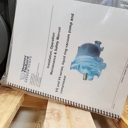 Vooner FloGard VG7C-M Single Stage Liquid Ring Vacuum Pump — product image 8 of 10