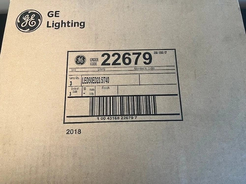 GE Lighting LED HID Replacement Lamp 50W 7500 Lumens EX39 Base ED23.5 Shape Model 22679 (Pack of 3) — product image 2 of 4