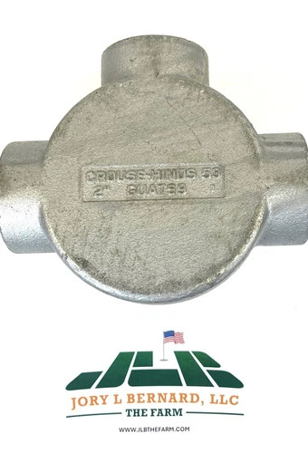 Eaton Crouse-Hinds GUAT69 2" Conduit Outlet Box T-Type — product image 5 of 14