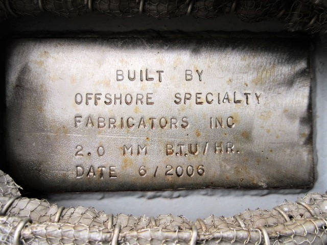 OSFI 2MM BTU/HR Line Heater LH4495 — product image 3 of 8