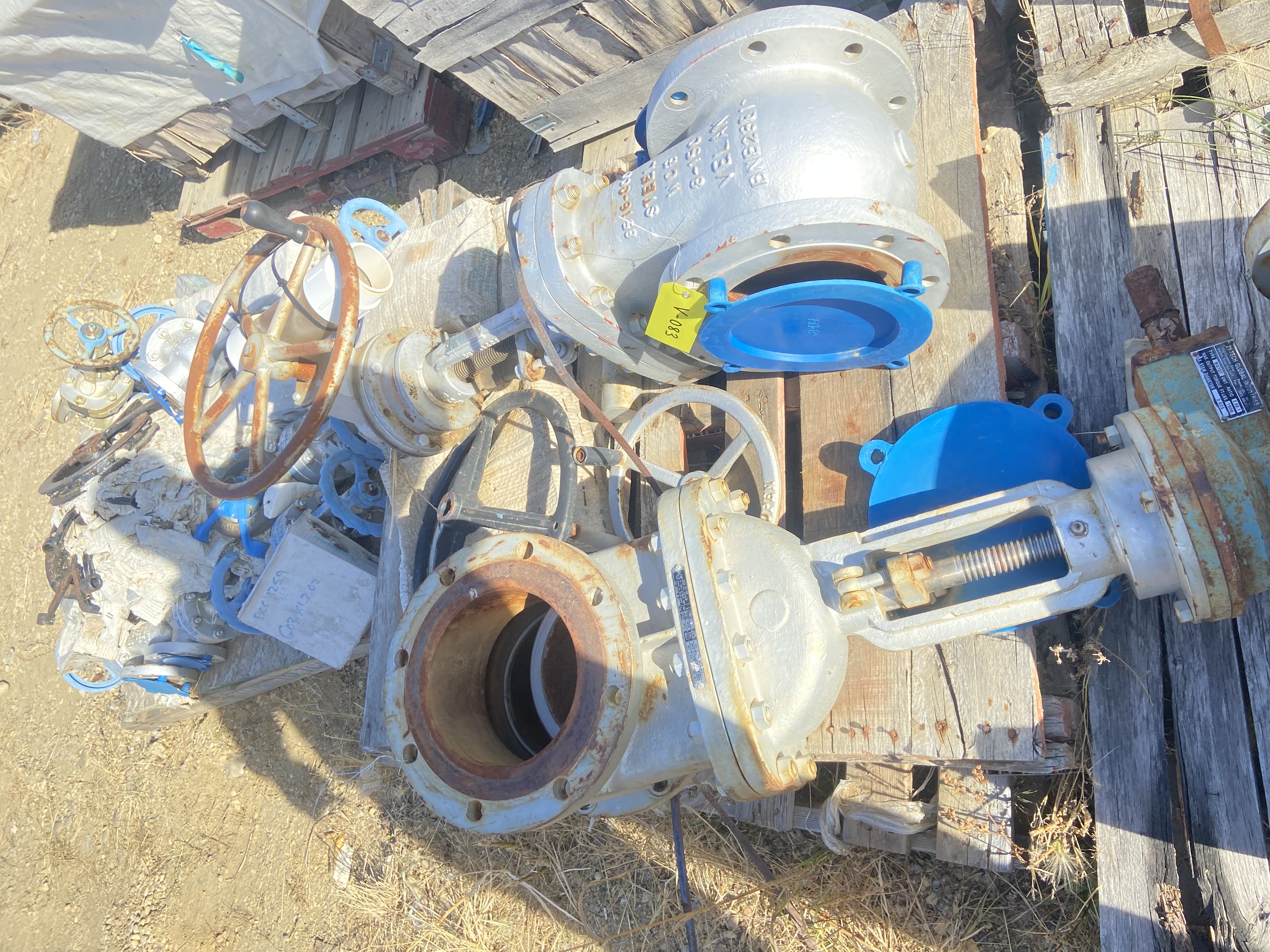 Zy-Tech Global Industries 8-Inch Class 150 Gate Valve Model G37XUD with BG107 Gear Operator — product image 4 of 4