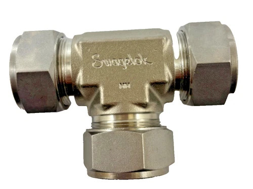 Swagelok SS-25M0-3 Stainless Steel Union Tee for 25mm Tube — product image 3 of 7