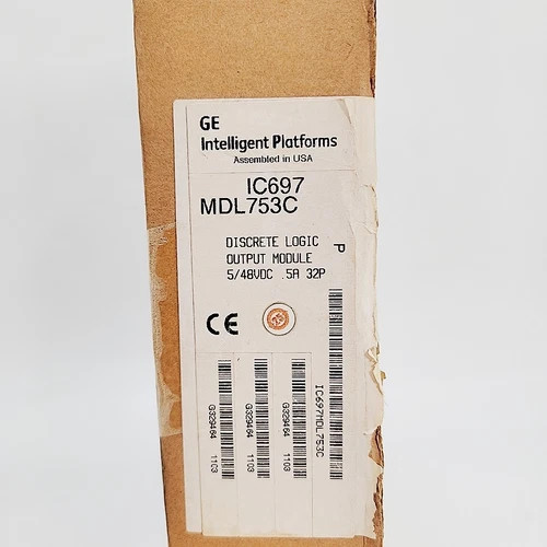 GE Intelligent Platforms IC697MDL753C Discrete Output Module 5/48VDC 0.5A 32 Points — product image 2 of 4