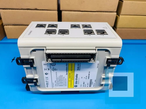 Allen-Bradley 1783-MX08T Series A Stratix 8000 Ethernet Managed Switch Expansion Module — primary product image