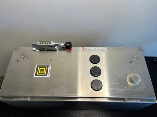 Square D 8536SCW5V02S Type S Size 1 Combination Motor Starter Disconnect