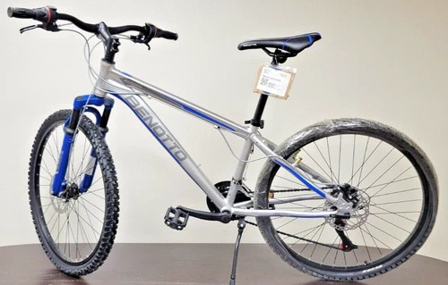 Benotto XC-5000 Mountain Bike 26" Aluminum Frame Silver/Blue