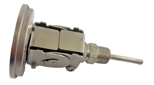 Ashcroft 3" EI Series Bimetal Thermometer 30EI60E025 with 0-200°F / -20-90°C Range — product image 4 of 6