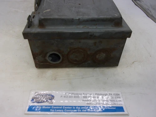 Westinghouse HF422N Heavy Duty Safety Switch, 60A, 240V, 3P/4W, Fusible, NEMA 1 — product image 7 of 8