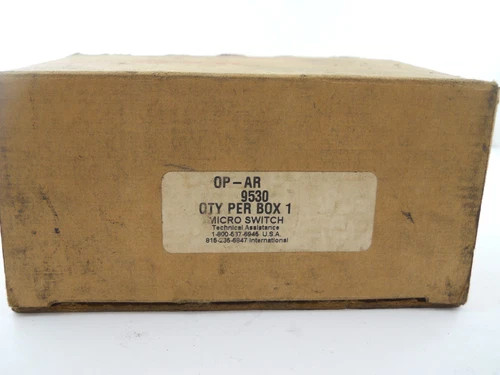 Honeywell Micro Switch OP-AR Splash Proof Switch — product image 3 of 7