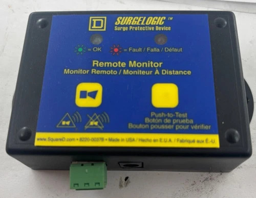 Square D SurgeLogic TVS12RMU Remote Monitor for Surge Protective Devices — product image 2 of 5