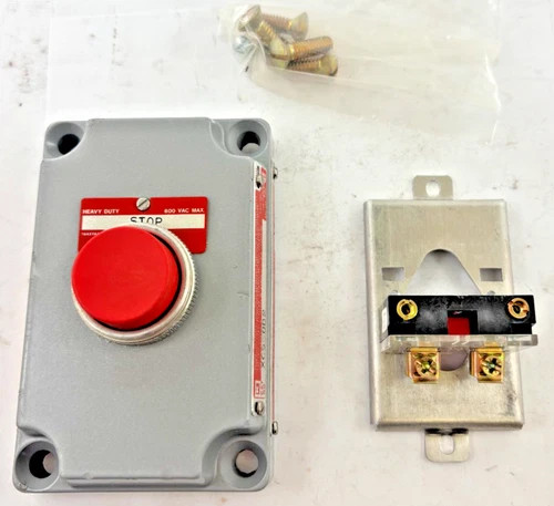 Killark XCS-0B2 Single Red Pushbutton Cover — product image 4 of 8