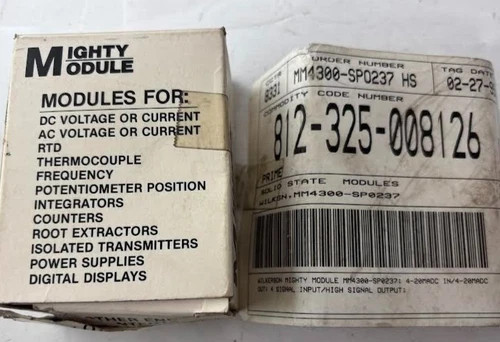 Wilkerson Instrument Mighty Module MM4300-SP0237 4-Input High Select Transmitter