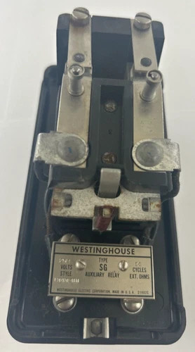 Westinghouse Type SG Auxiliary Relay 1343088 — primary product image