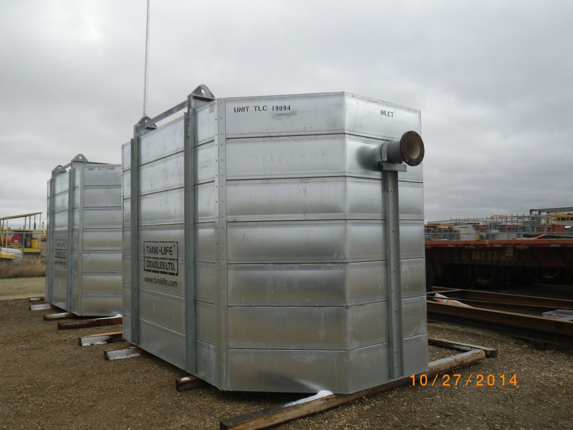 New 100 BBL Internally Coated Flare Knockout