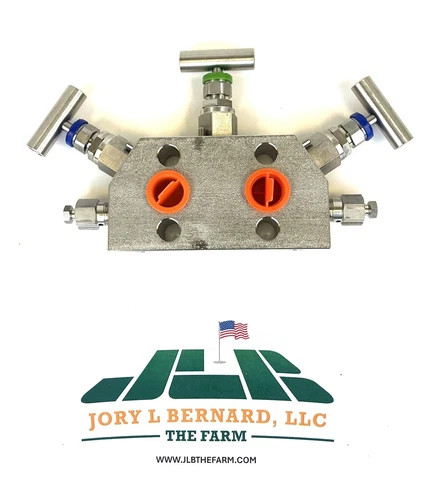 Rosemount 0305RC32B21 3-Valve Integral Manifold for Pressure Transmitters — product image 8 of 15