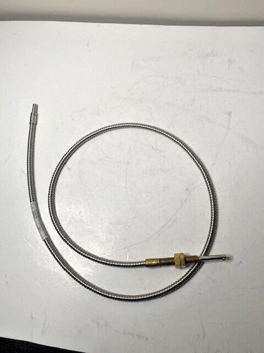 Tri-Tronics F-A-36RST Stainless Steel Jacket Fiber Optic Cable, 36 inches