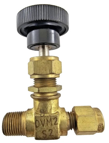 Whitey B-0VM2 Brass Metering Valve - 1/8" Tube