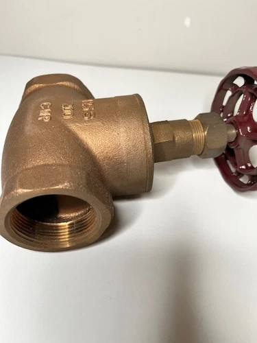 Crane 1.5 Inch Bronze Globe Valve 125S — product image 3 of 4