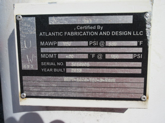 Atlantic Fabrication & Design SEPV-1604-720-3 Vertical Gas Scrubber, 16" x 4' — product image 7 of 8