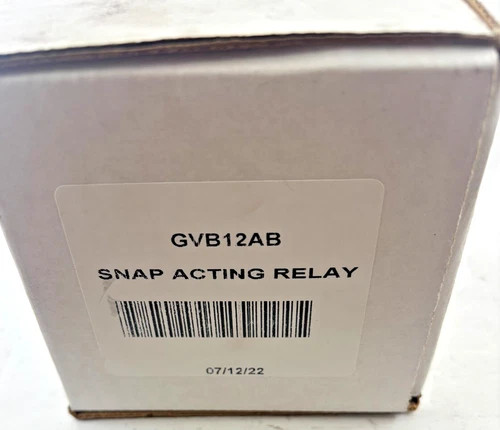 Conoflow Snap Acting Relay GVB12AB