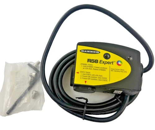 Banner R58 Expert Registration Mark Sensor R58ECRGB1