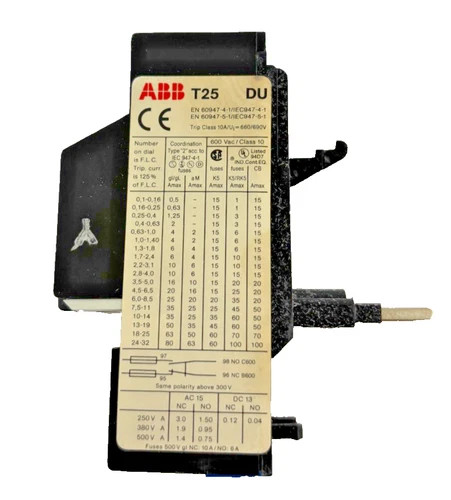ABB T25 DU 1.8 Thermal Overload Relay