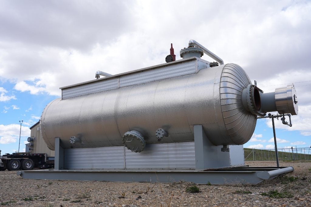 72x20ft 75psi Emulsion Treater 1mm BTU #2246