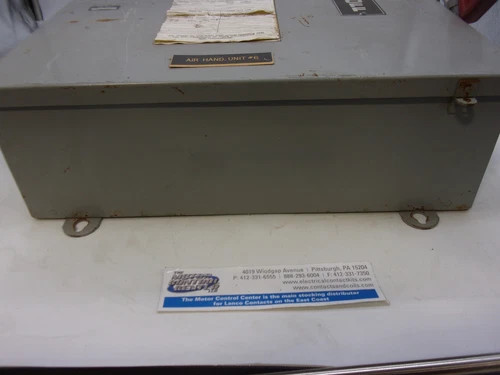 General Electric TH6662 6-Pole Non-Fusible Heavy Duty Safety Switch, 60A, 600V — product image 6 of 9