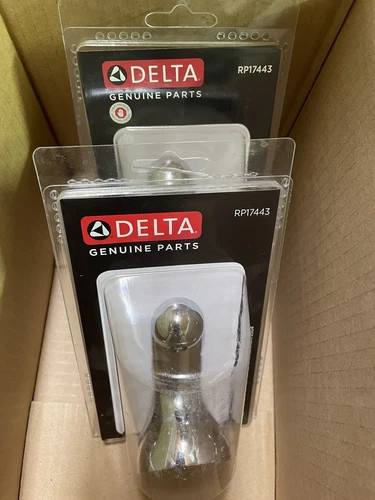 Delta Metal Lever Handle Kit RP17443 in Chrome (Lot of 3) — primary product image