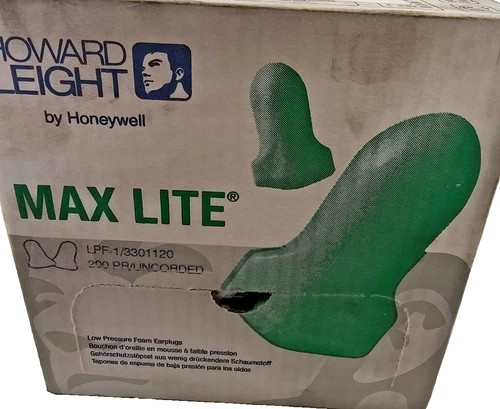 Howard Leight Max Lite Uncorded Earplugs LPF-1, Box of 200 Pairs — product image 2 of 4