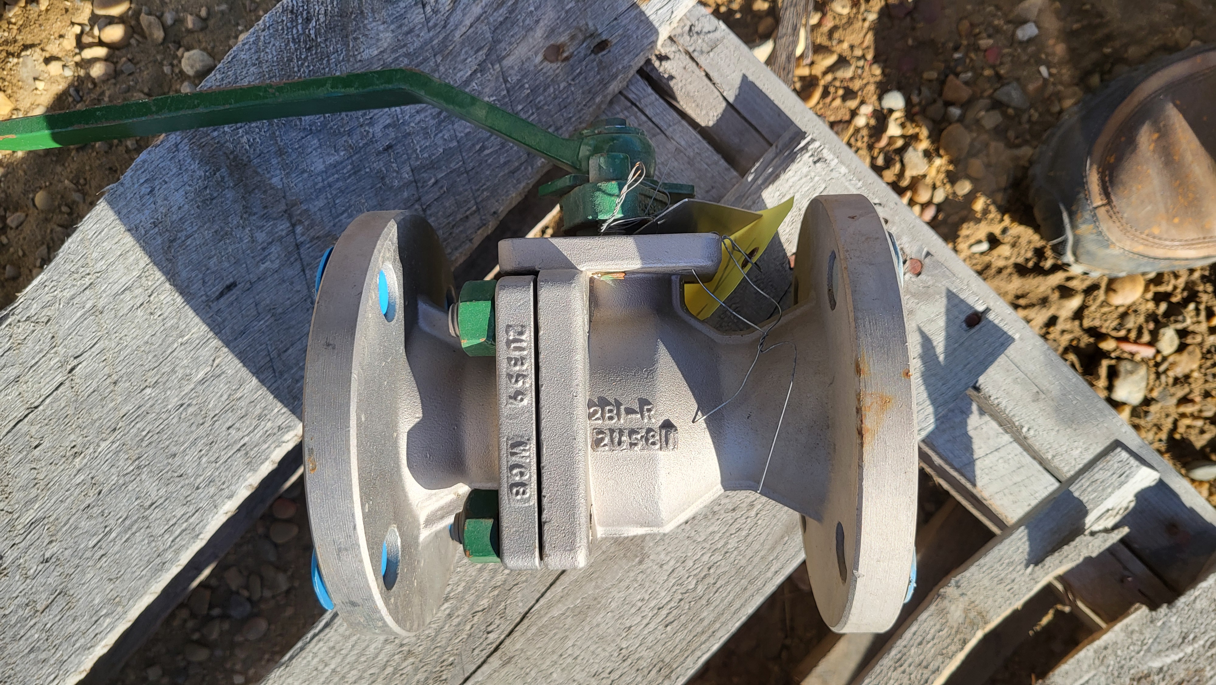 Neway FB2-R20R01N 2" x 1.5" Class 150 Flanged Ball Valve — primary product image