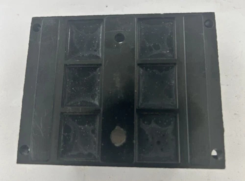 Bussmann 2809 3-Pole Midget Fuse Block 30A 600V