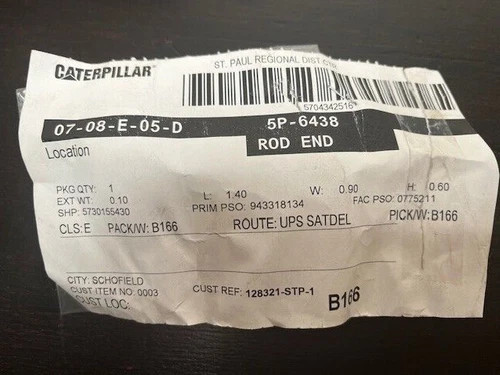 Caterpillar 5P-6438 Cylinder Rod End