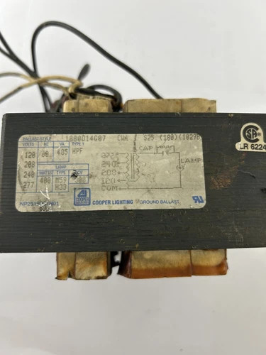 Cooper Lighting Magnetic HID Ballast 1G00014G07 — primary product image