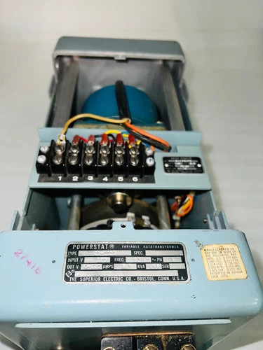 Superior Electric Powerstat Motorized Variable Autotransformer 21-1021-MD — product image 6 of 9