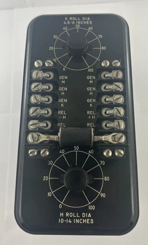 Weston Instruments Model 9906 Type 31A12R Roll Diameter Compensator Transformer — primary product image
