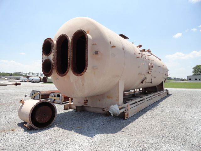 National Tank Co. Shell and Tube Heat Exchanger, 12 ft x 50 ft, Serial T-6321601-01 — product image 10 of 10
