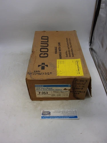 Gould I-T-E Vacu-Break Heavy Duty Safety Switch F353 — product image 2 of 2