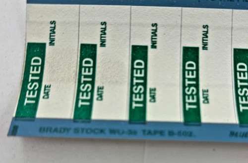 Brady W0-38 Wire Markers - Industrial Electrical Labeling Tape — product image 3 of 3