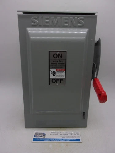 Siemens HF362NR Heavy Duty Safety Switch — product image 3 of 8