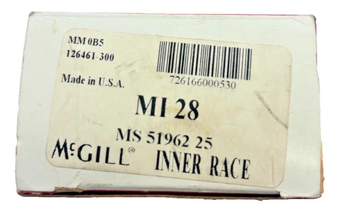 McGill Precision Bearings MI28 MS51962-25 Inner Race — product image 4 of 4