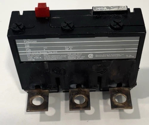 Siemens FD63T200 200A 3-Pole Circuit Breaker Trip Unit — primary product image