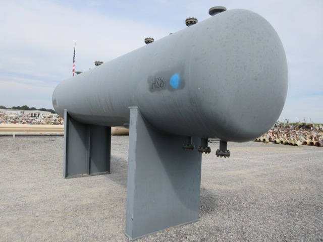 Plant Process Equipment Horizontal Three-Phase Inlet Separator 54" ID x 20' 400 PSI — product image 5 of 10