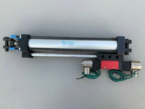 Forney 37927601 Pneumatic Air Cylinder 2x12 with Double Acting Solenoid — primary product image